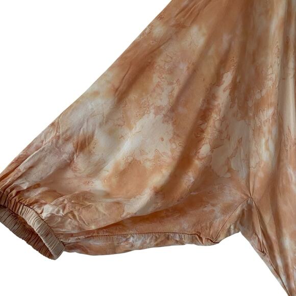 Young Fabulous Broke Kyra Romper Honey Micro Wash Rust Orange size small - Picture 4 of 9